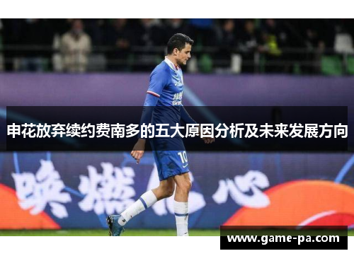 申花放弃续约费南多的五大原因分析及未来发展方向