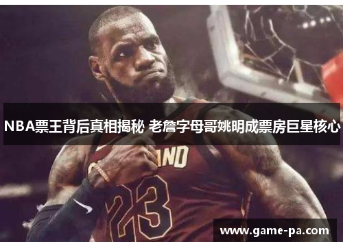 NBA票王背后真相揭秘 老詹字母哥姚明成票房巨星核心