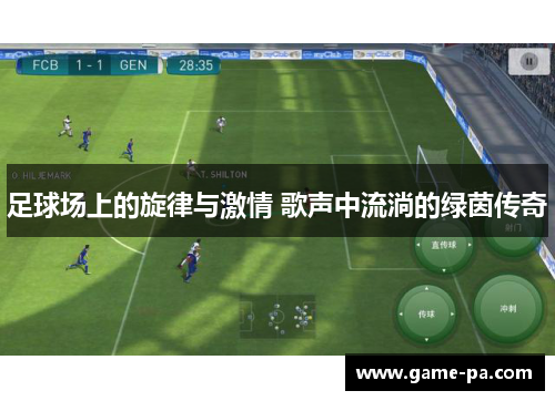 足球场上的旋律与激情 歌声中流淌的绿茵传奇