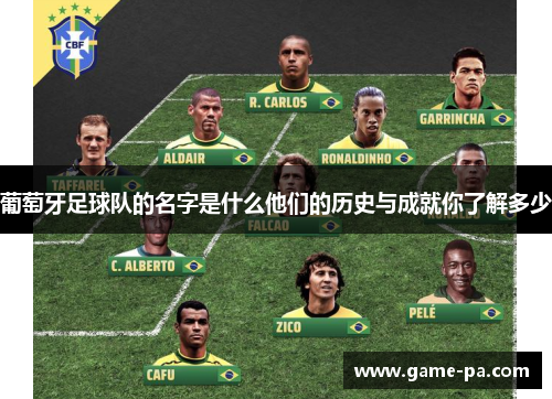 葡萄牙足球队的名字是什么他们的历史与成就你了解多少