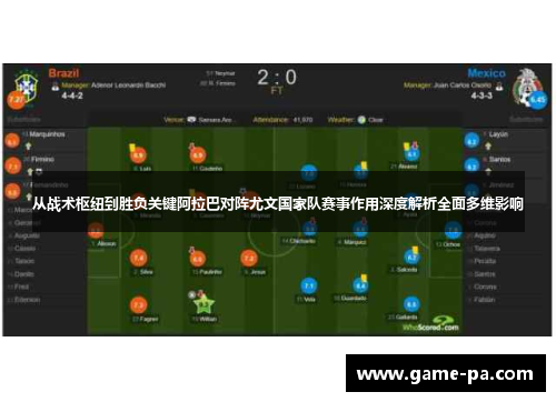 从战术枢纽到胜负关键阿拉巴对阵尤文国家队赛事作用深度解析全面多维影响